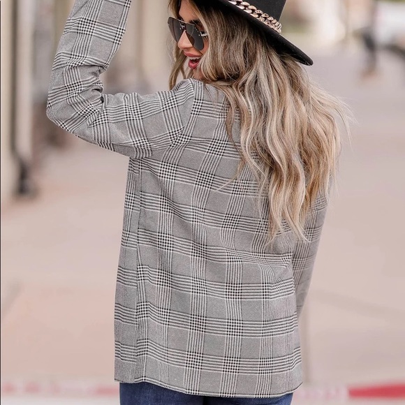 Plaid blazer - Picture 6 of 8